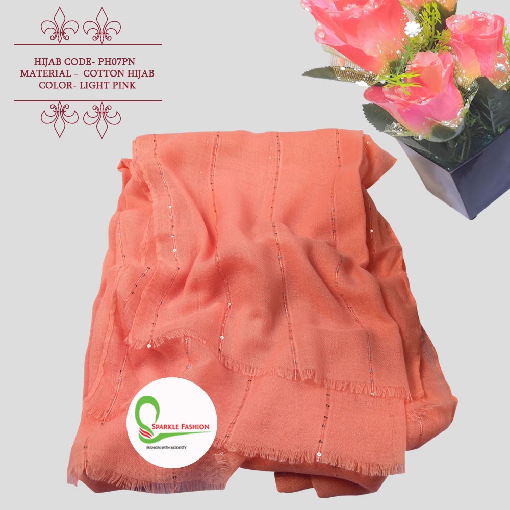 Plane Hijab Cotton01